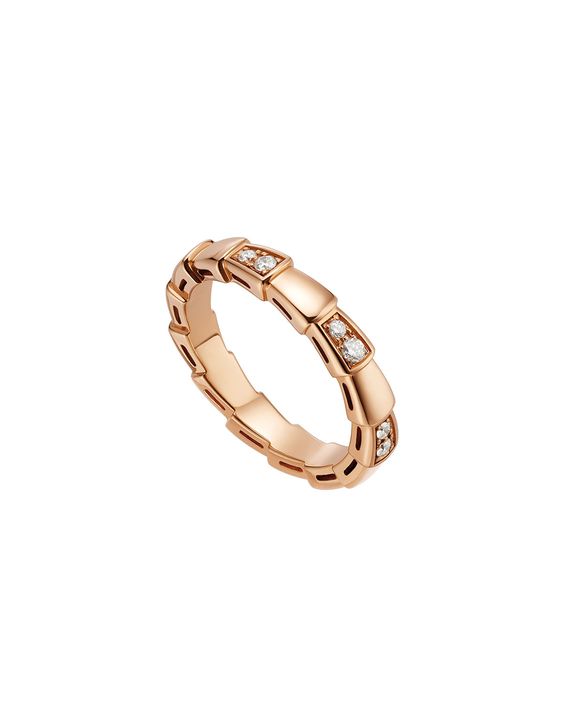 [Vera]SERPENTI RING PINK GOLD  3MM