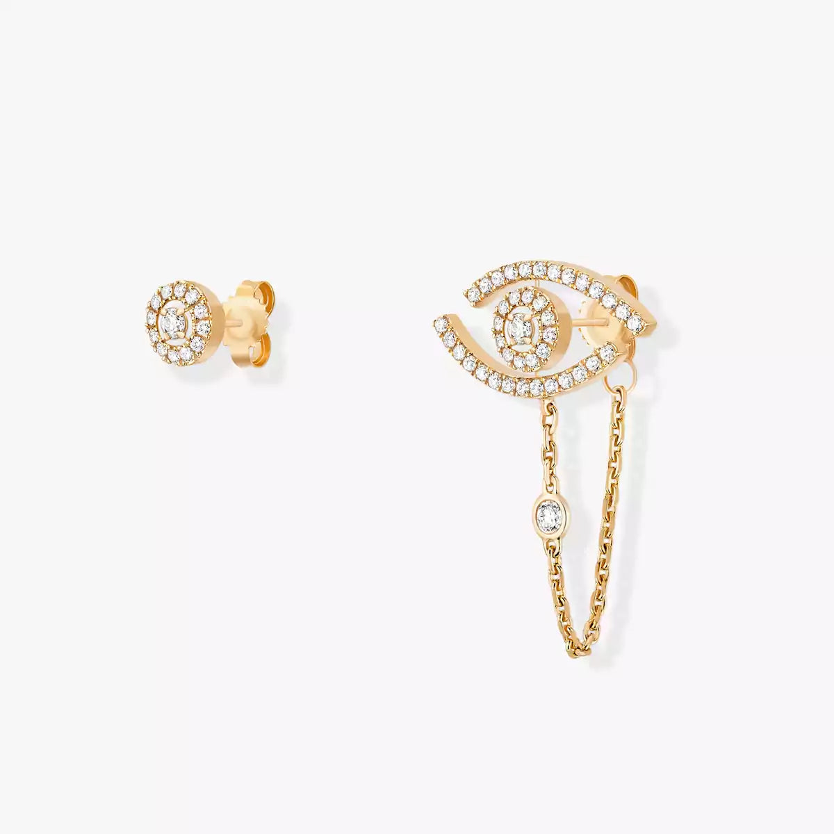 [Vera  Jewelry]Lucky Eye Diamond Earrings