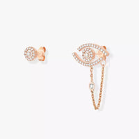 [Vera Jewelry]Lucky Eye Diamond Earrings