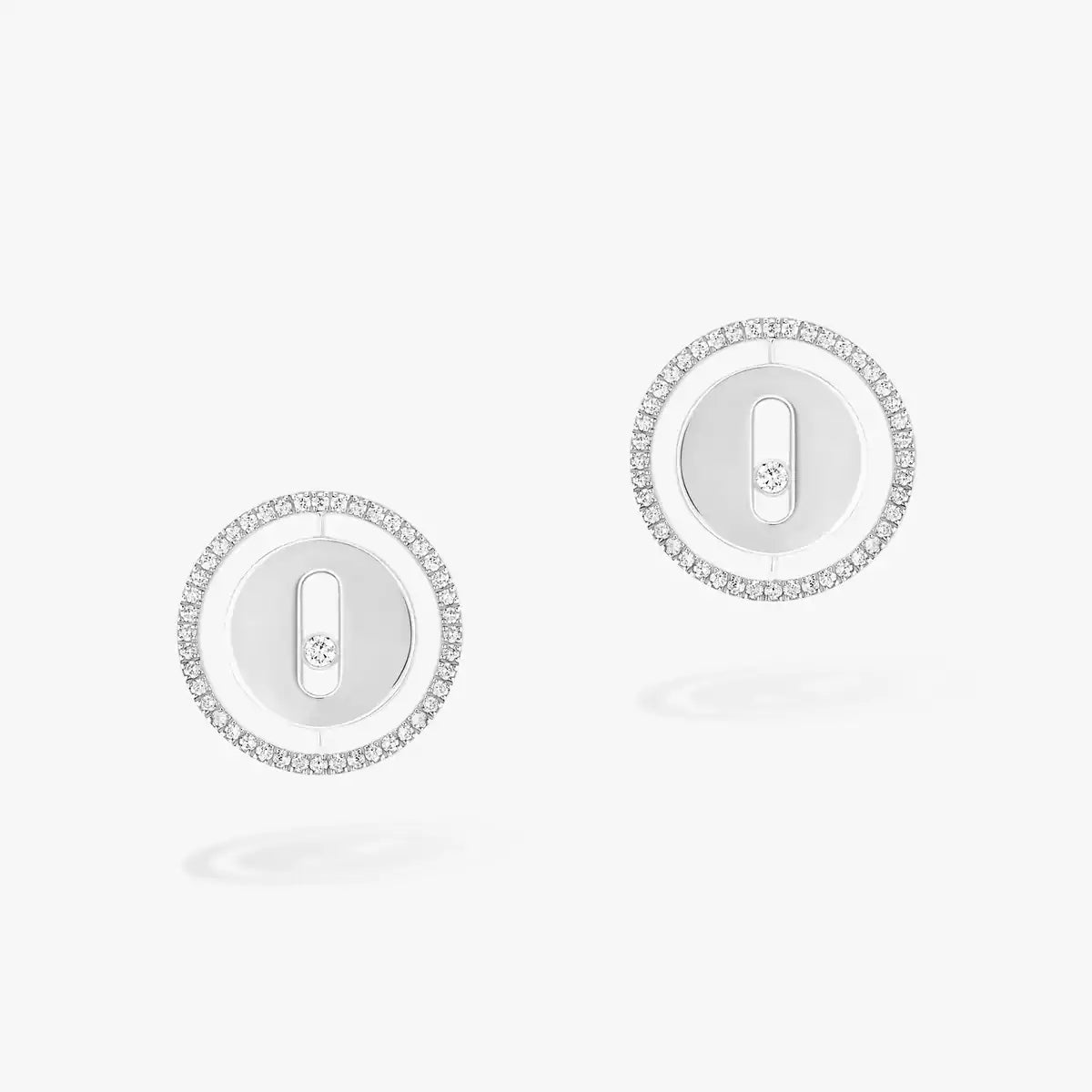 [Vera  Jewelry]Lucky Move Diamond Earrings