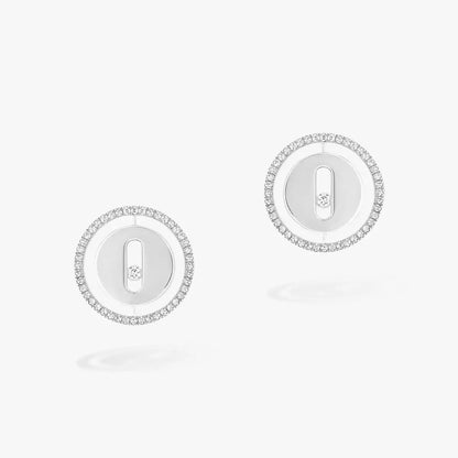 [Vera  Jewelry]Lucky Move Diamond Earrings