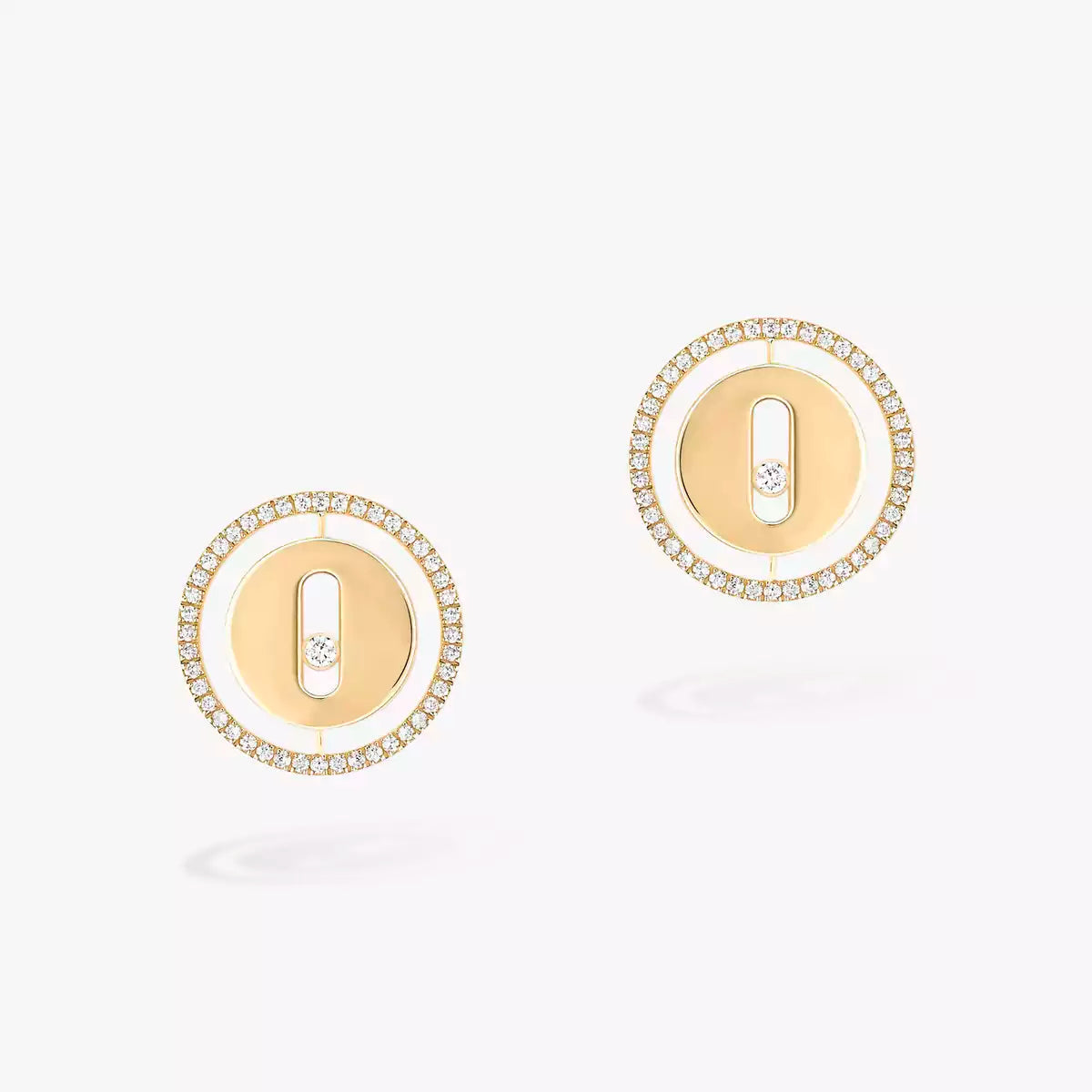 [Vera  Jewelry]Lucky Move Diamond Earrings