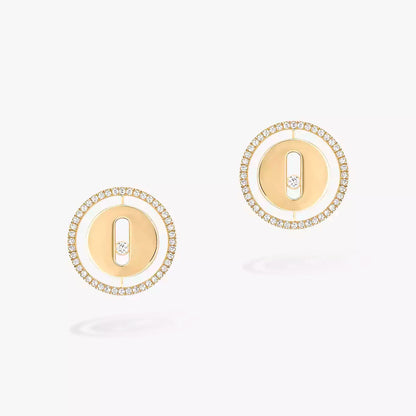[Vera  Jewelry]Lucky Move Diamond Earrings