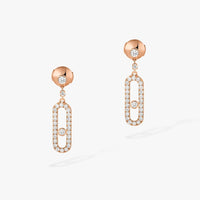 [Vera Jewelry]DORMEUSES MOVE UNO DIAMOND EARRINGS