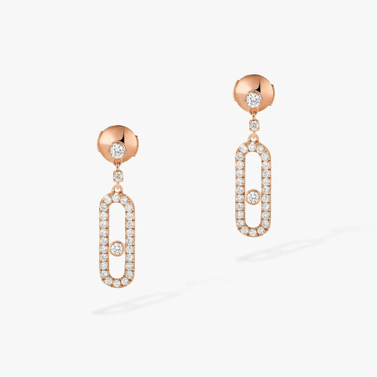 [Vera Jewelry]DORMEUSES MOVE UNO DIAMOND EARRINGS