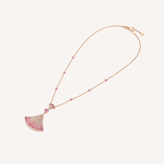 [Vera]DREAM NECKLACK DIAMOND PINK GOLD
