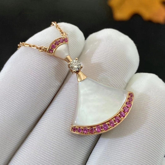 [Vera]DREAM NECKLACE MOP PINK DIAMOND