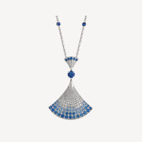 [Vera Jewelry]DREAM NECKLACE AGATE SILVER DIAMOND