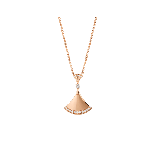 [Vera]DREAM NECKLACE PINK GOLD DIAMOND