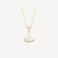 [Vera Jewelry]DREAM NECKLACE MOP GOLD DIAMOND