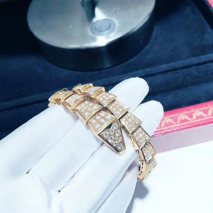 [Vera]SERPENTI BRACELET 8MM PINK GOLD DIAMOND