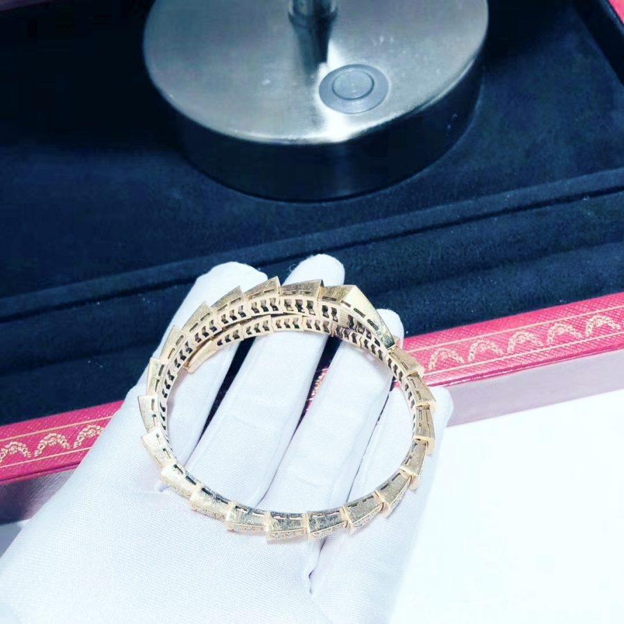 [Vera]SERPENTI BRACELET 8MM PINK GOLD DIAMOND