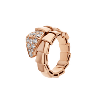 [Vera Jewelry]SERPENTI RING PINK GOLD DIAMOND