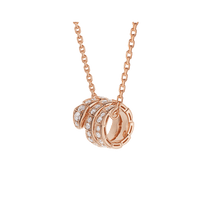 [Vera Jewelry]SERPENTI ROTGOLD HALSKETTE DOPPELRING DIAMANT