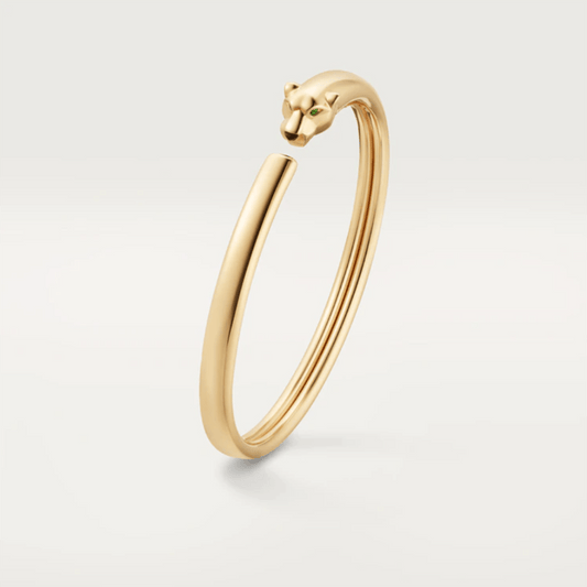 [Vera Jewelry]パンテール ゴールド オープンブレスレット
