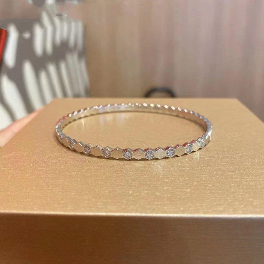 [Vera Jewelry]BEE LOVE SILVER DIAMOND BRACELET