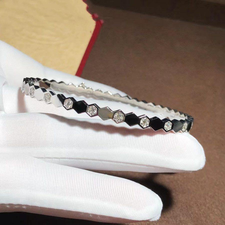 [Vera Jewelry]BEE LOVE SILVER DIAMOND BRACELET