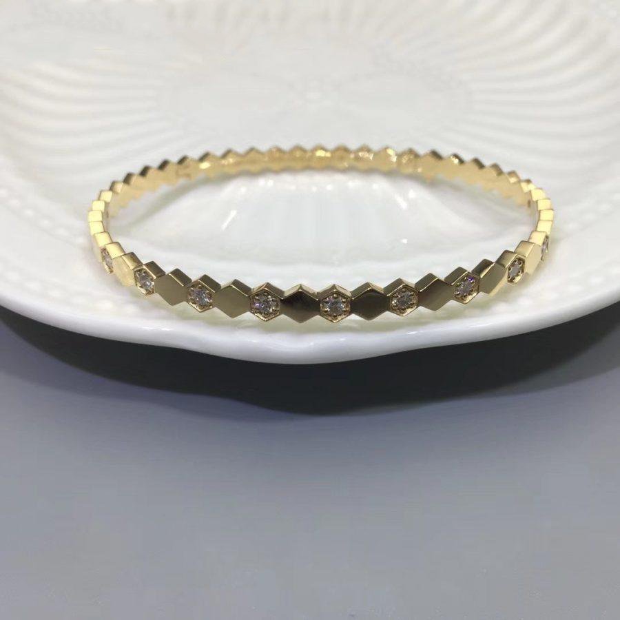 [Vera Jewelry]BEE LOVE GOLD DIAMOND BRACELET