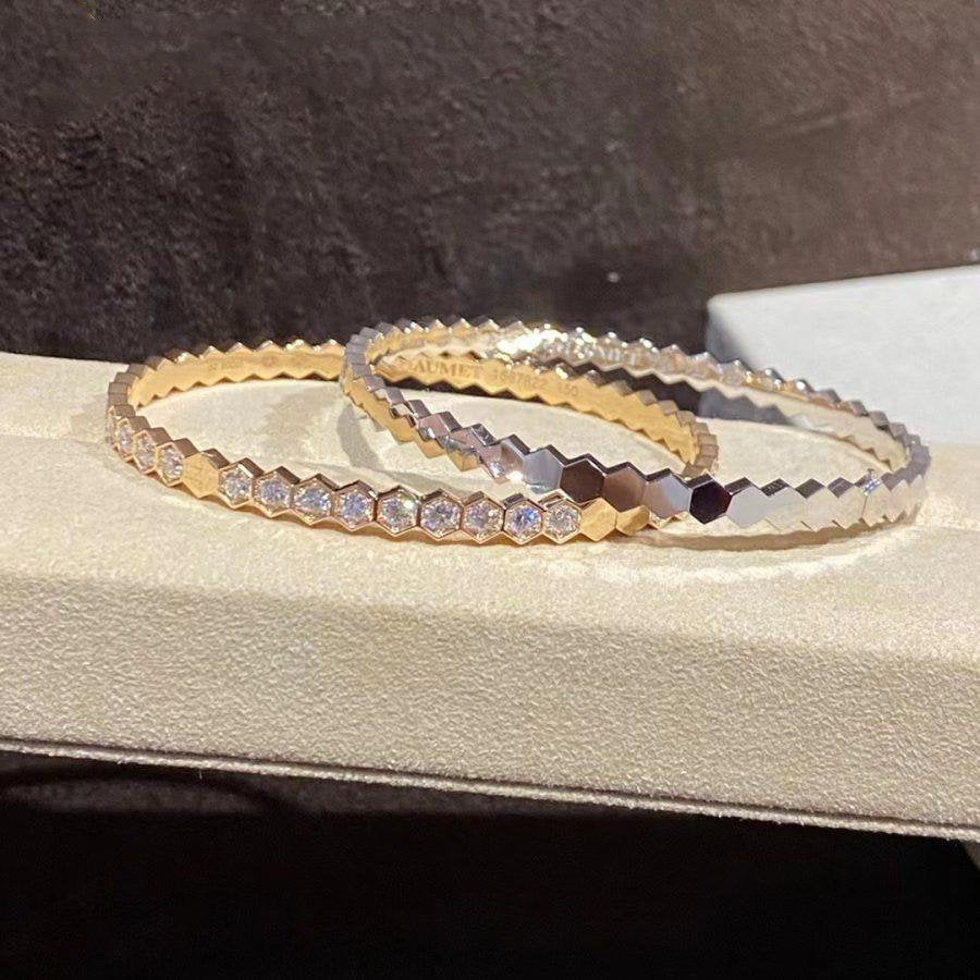 [Vera Jewelry]BEE LOVE GOLD BRACELET FULL DIAMOND