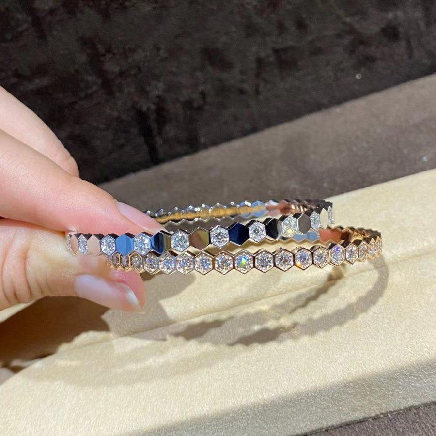 [Vera  Jewelry]BEE LOVE GOLD BRACELET FULL DIAMOND