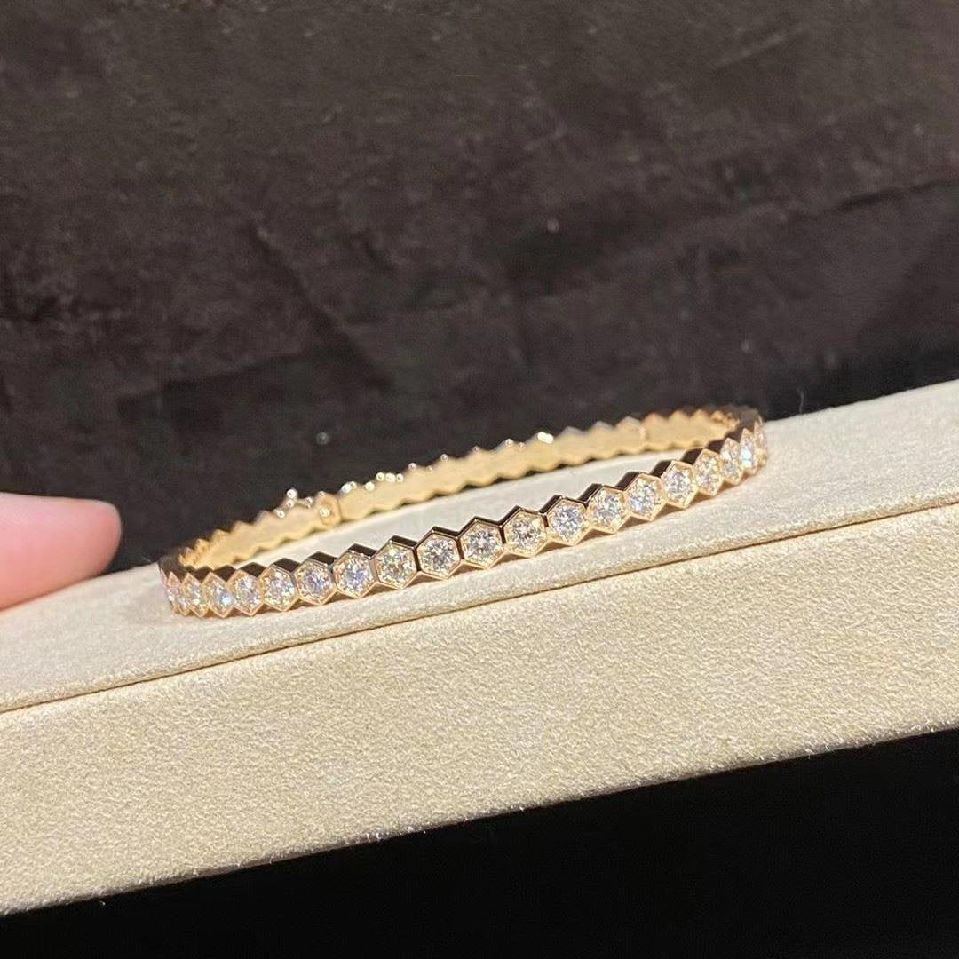 [Vera Jewelry]BEE LOVE GOLD BRACELET FULL DIAMOND