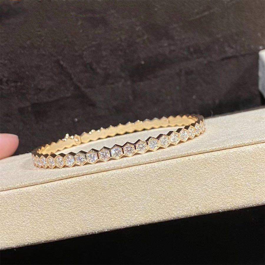 [Vera  Jewelry]BEE LOVE GOLD BRACELET FULL DIAMOND