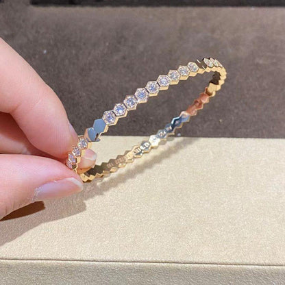 [Vera Jewelry]BEE LOVE GOLD BRACELET FULL DIAMOND