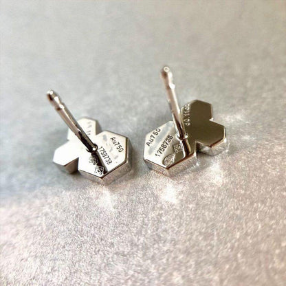 [Vera  Jewelry]BEE LOVE SILVER DIAMOND EARRINGS