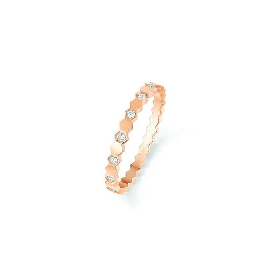 [Vera  Jewelry]BEE LOVE RING PINK GOLD DIAMOND
