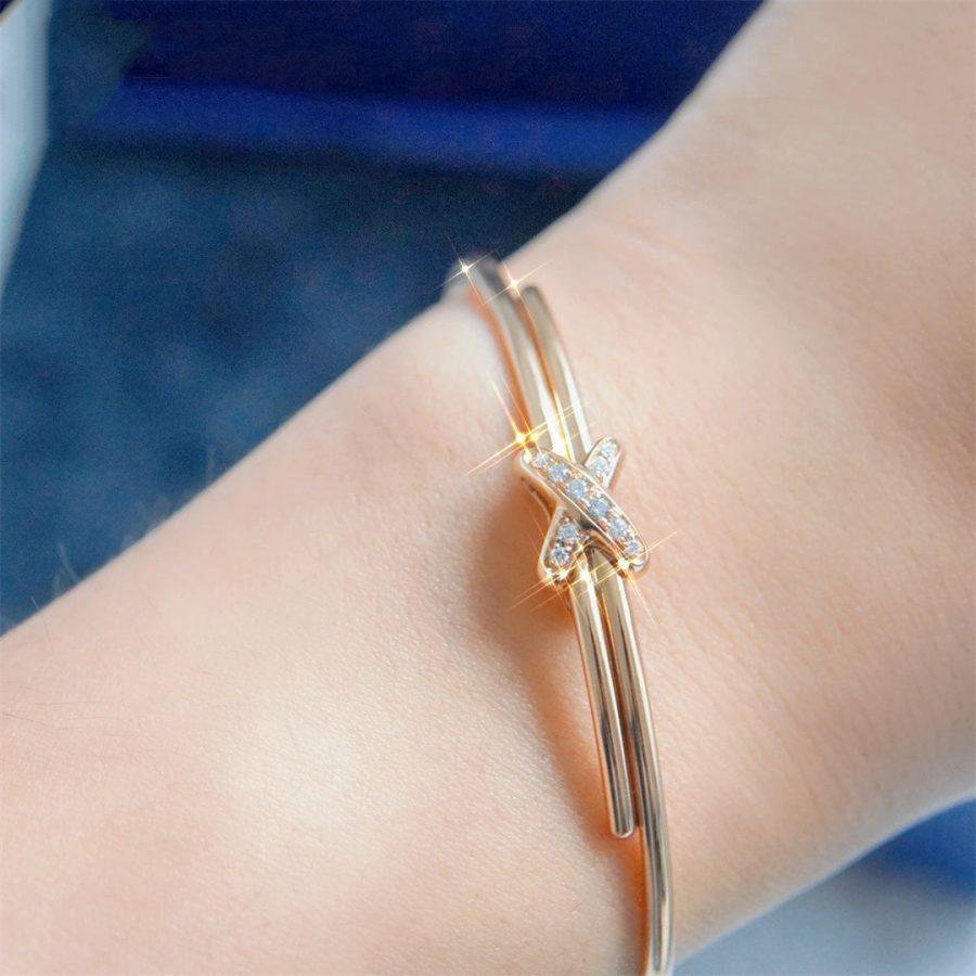 [Vera  Jewelry]JEUX DE BRACELET PINK GOLD DIAMONDS
