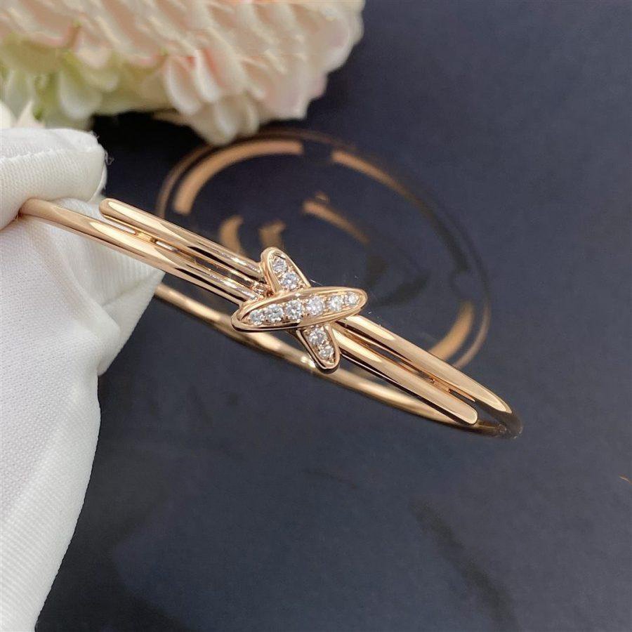 [Vera Jewelry]JEUX DE BRACELET PINK GOLD DIAMONDS