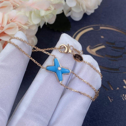 [Vera  Jewelry]JEUX BRACELET TURQUOISE PINK GOLD 1 DIAMOND