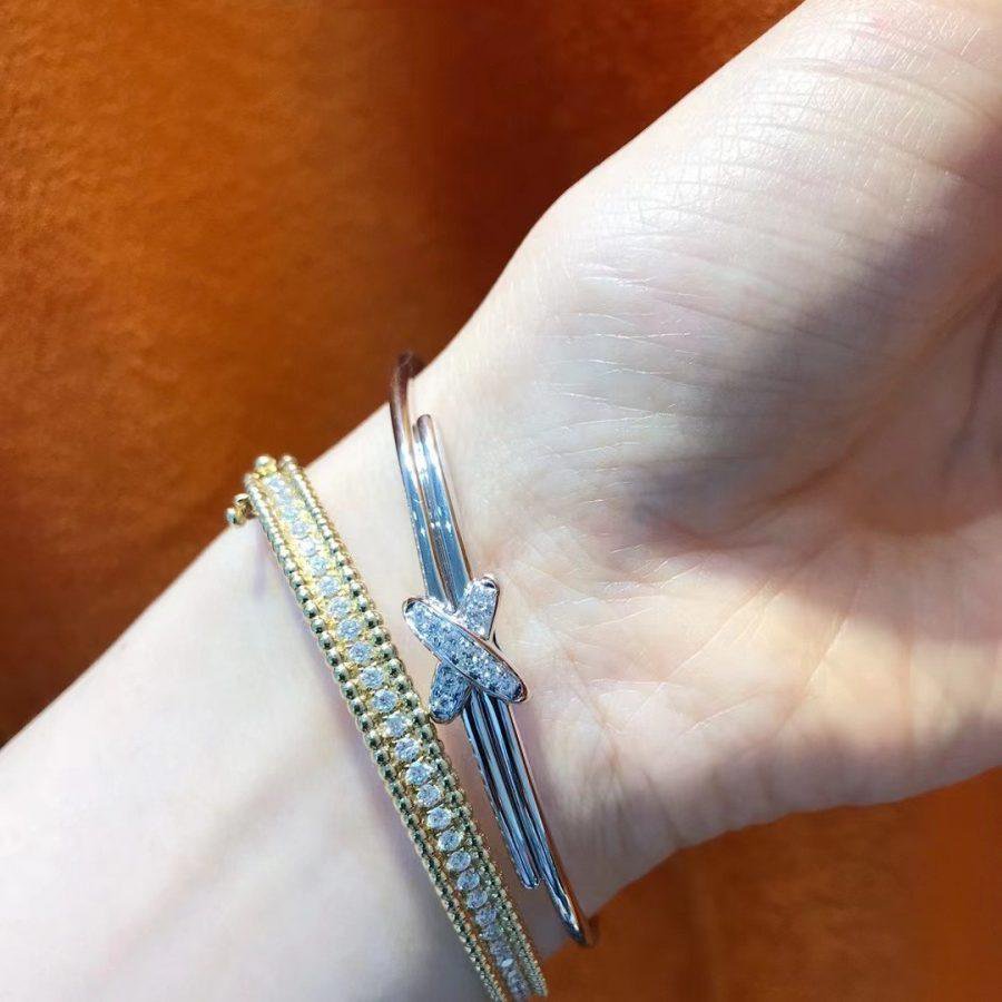 [Vera  Jewelry]JEUX DE BRACELET SILVER DIAMONDS