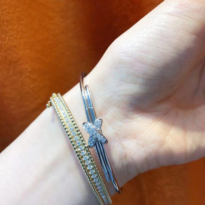 [Vera  Jewelry]JEUX DE BRACELET SILVER DIAMONDS