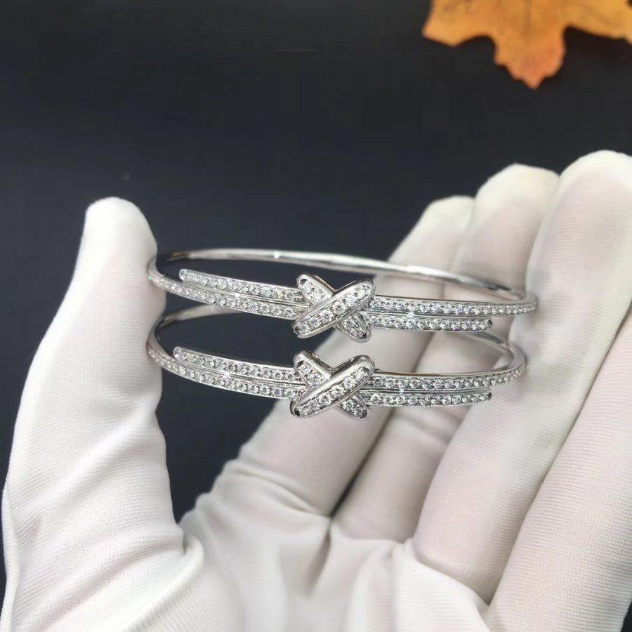[Vera  Jewelry]JEUX DE BRACELET DIAMONDS SILVER