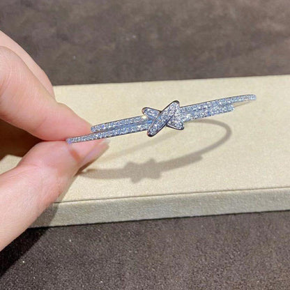 [Vera Jewelry]JEUX DE BRACELET DIAMONDS SILVER