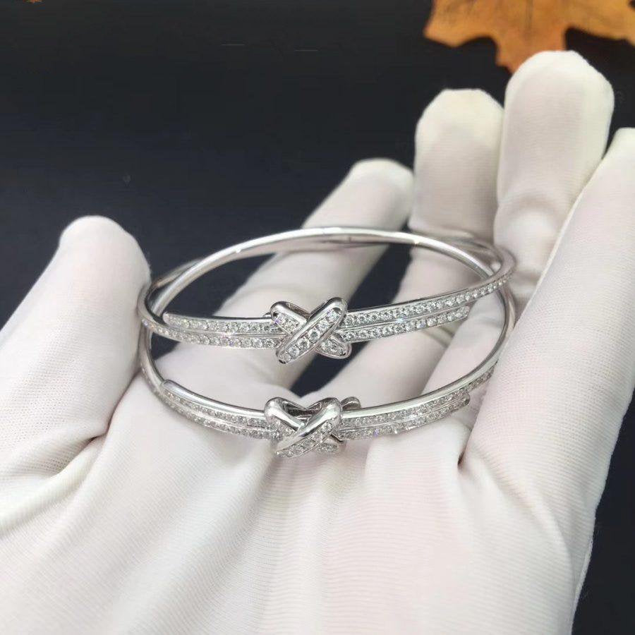 [Vera  Jewelry]JEUX DE BRACELET DIAMONDS SILVER