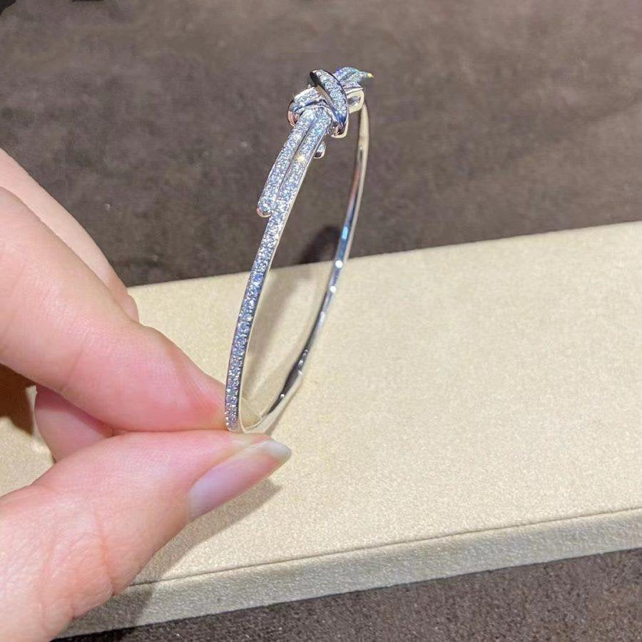 [Vera  Jewelry]JEUX DE BRACELET DIAMONDS SILVER