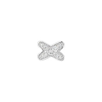 [Vera Jewelry]JEUX DE SILVER DIAMOND EARRINGS