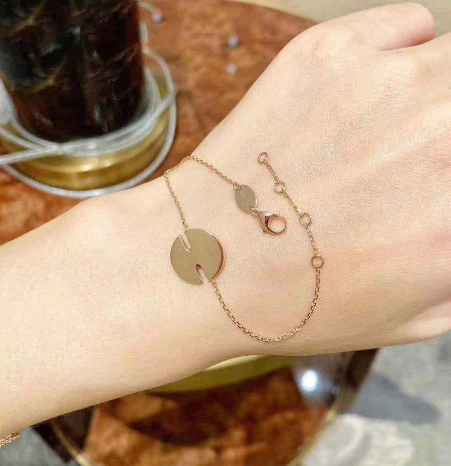 [Vera  Jewelry]JEUX DE BRACELET MOP PINK GOLD DIAMONDS