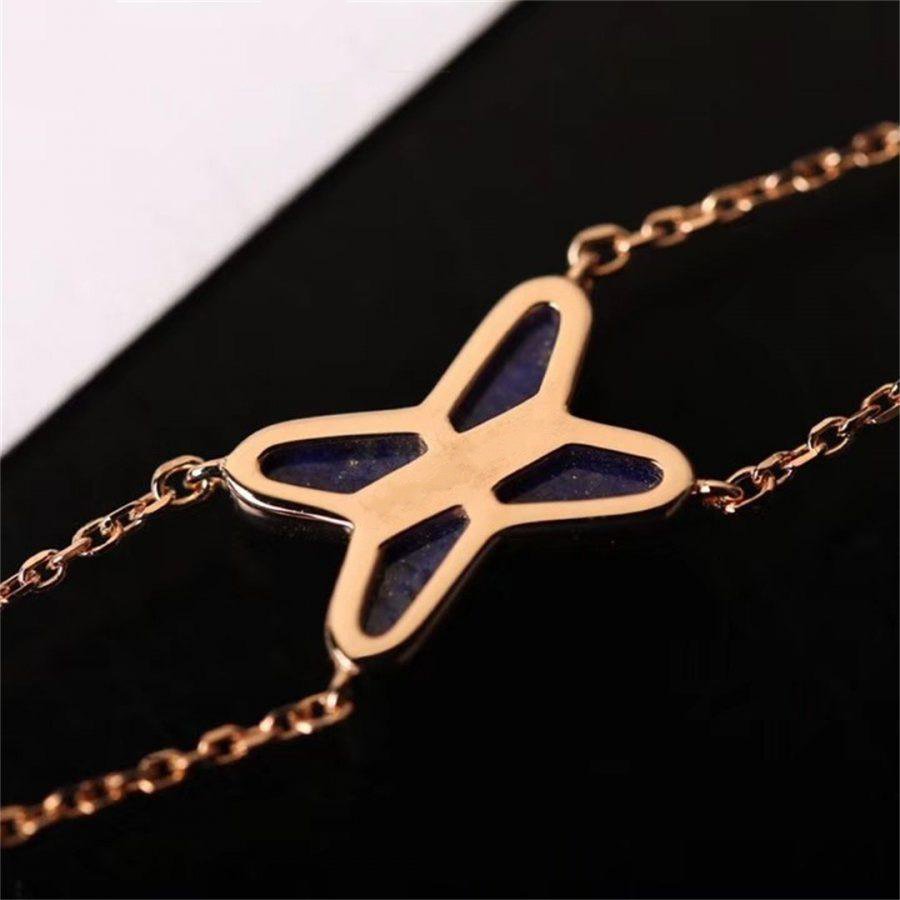 [Vera  Jewelry]Hollow Design Four-Leaf Clover Flower Shape Bracelet