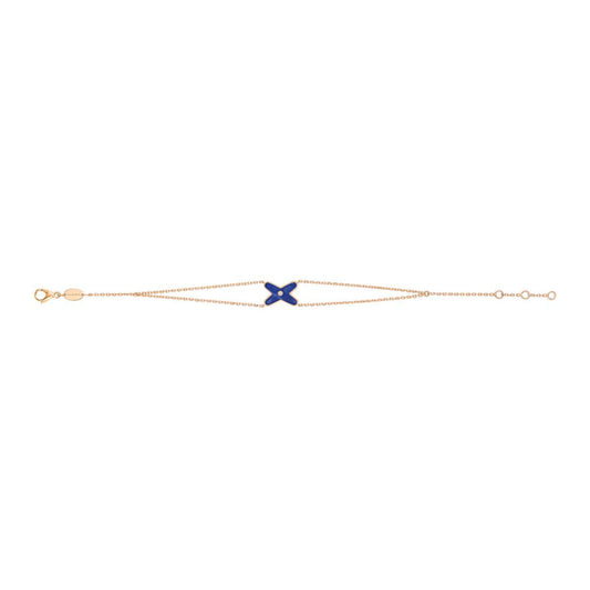 [Vera Jewelry]Hollow Design Four-Leaf Clover Flower Shape Bracelet