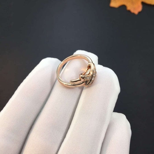[Vera Jewelry]ジュ・ドゥ・ピンクゴールド・ダイヤモンドリング
