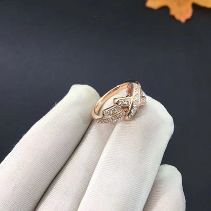 [Vera  Jewelry]JEUX DE RING PINK GOLD DIAMOND