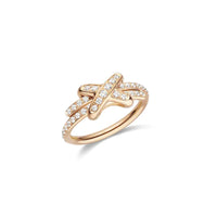 [Vera Jewelry]JEUX DE RING PINK GOLD DIAMOND