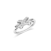 [Vera Jewelry]JEUX DE SILVER DIAMOND RING