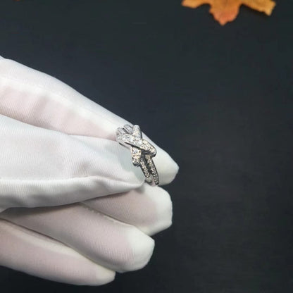 [Vera  Jewelry]JEUX DE SILVER DIAMOND RING