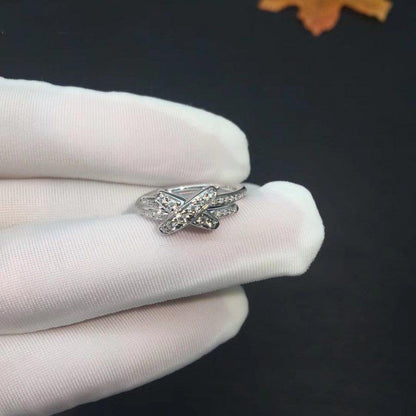 [Vera  Jewelry]JEUX DE SILVER DIAMOND RING
