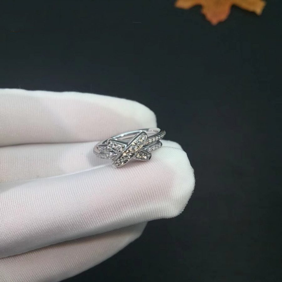 [Vera  Jewelry]JEUX DE SILVER DIAMOND RING