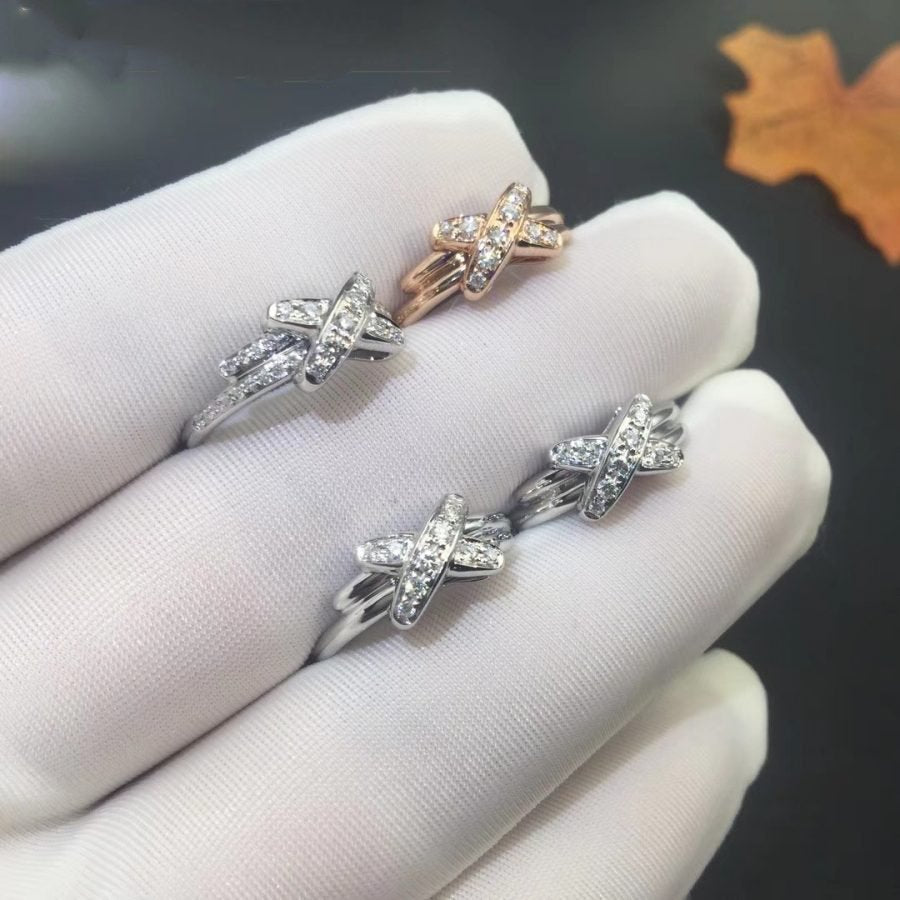 [Vera  Jewelry]JEUX DE SILVER DIAMOND RING